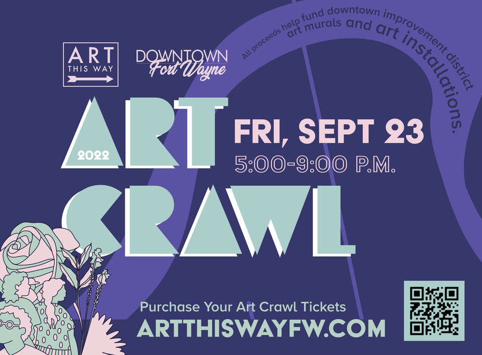 Art This Way Adds Vibrancy to the Urban Experience During the Art Crawl in Downtown Fort Wayne