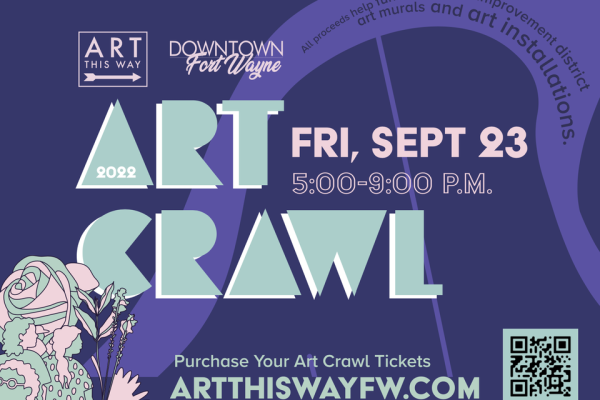 Art This Way Adds Vibrancy to the Urban Experience During the Art Crawl in Downtown Fort Wayne