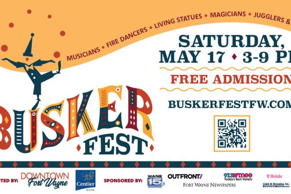 BuskerFest returns to Downtown Fort Wayne for its 14th season with circus-themed entertainment and inclusive experiences