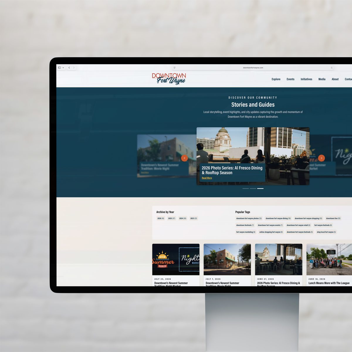 Downtown Fort Wayne Launches New Website Built for Its Next Chapter