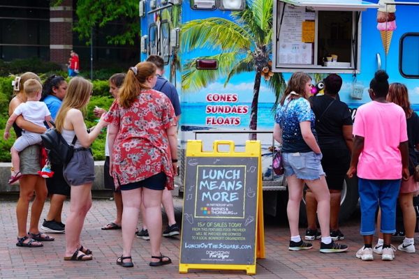 Lunch on the Square Means Even More This Year