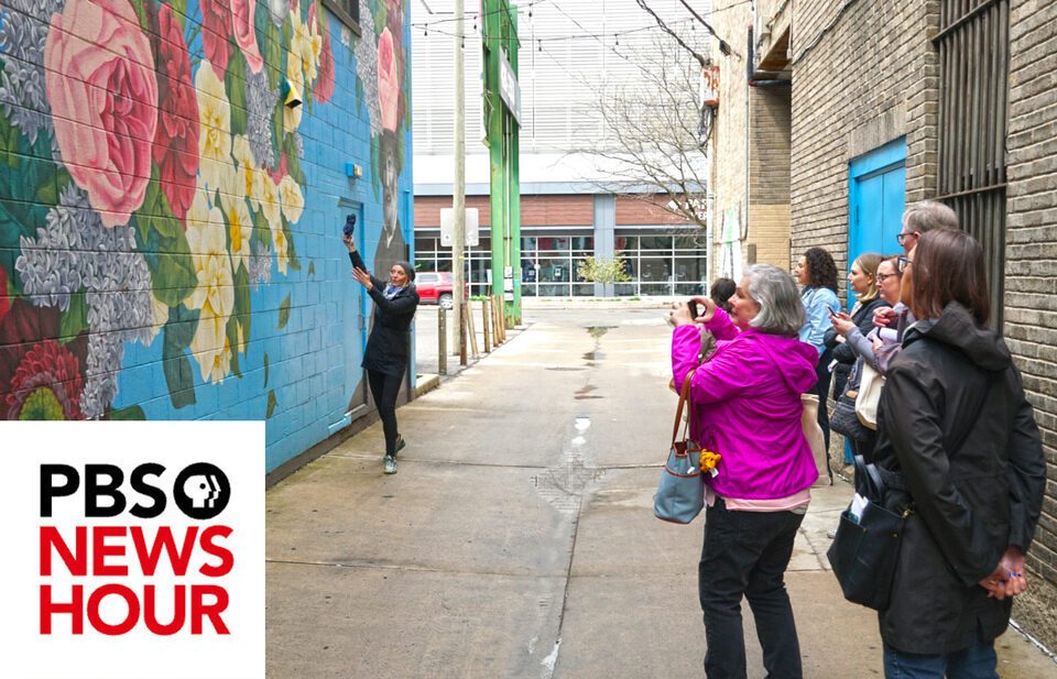 PBS NewsHour: How an Indiana City’s Investment in Public Art Mirrors its Overall Turnaround