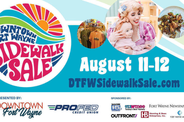 Fourth Annual Sidewalk Sale Returns to Downtown Fort Wayne